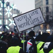 Manifestation de Gilets jaunes à Lyon décembre 2018
